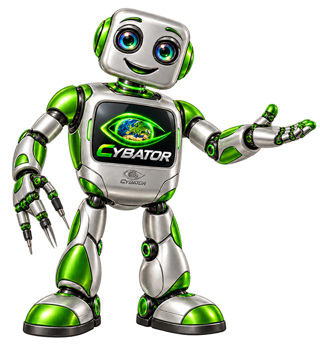 Cybator-Roboter präsentiert die Preise