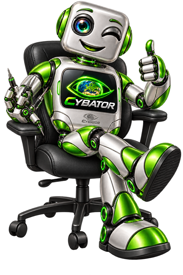 Entspannter Cybator-Roboter